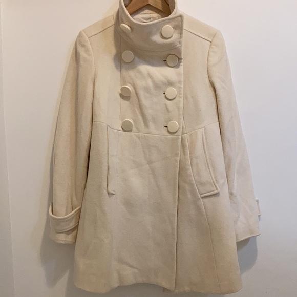 Zara wool Pea Coat - Picture 2 of 5